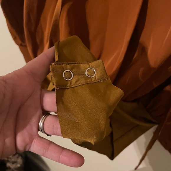 Blaque label burnt orang body suit sz small - Picture 5 of 5